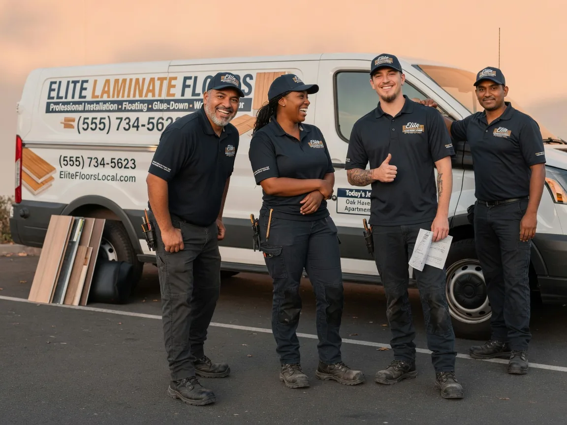 Laminate flooring installation company in Mcadoo, TX